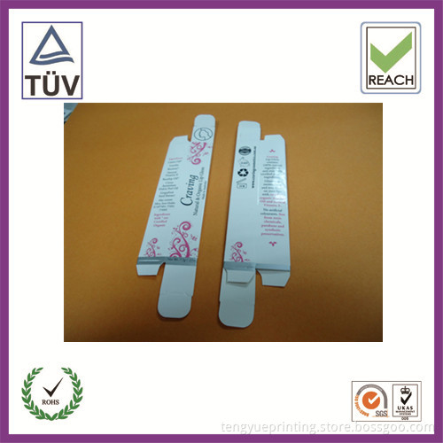customized unique shape paper packaging printing box